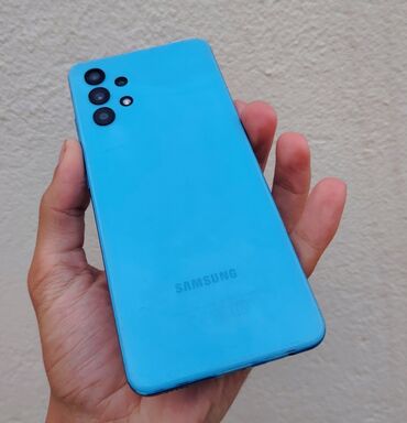 телефон флай 181: Samsung Galaxy A32, rəng - Göy, İki sim kartlı