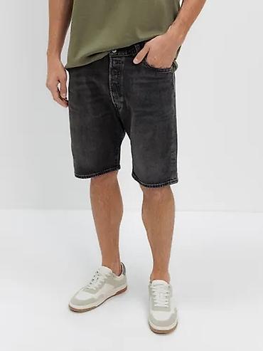levi s usa: Мужские шорты, M, LeviS, Б/у, цвет - Серый, Самовывоз, Платная доставка — 1