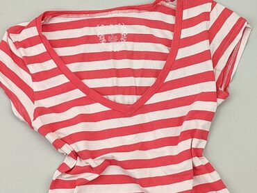 czerwone spódniczka w białe grochy: T-shirt, L (EU 40), condition - Good