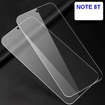 Защитные пленки и стекла: Стекло для Xiaomi Redmi Note 8T, прозрачное, защитное, размер 69