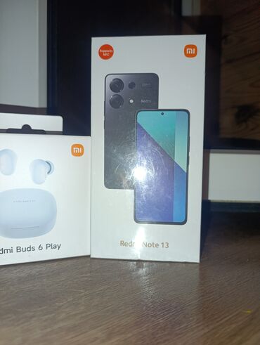 TV və video: Redmi Note 13, 256 GB, rəng - Yaşıl, Zəmanət, Sensor, Barmaq izi