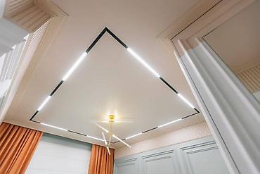 Натяжной потолок: Натяжной потолок Матовое, 3D потолки, Глянцевое Бесплатный замер, Гарантия, Монтаж — 11