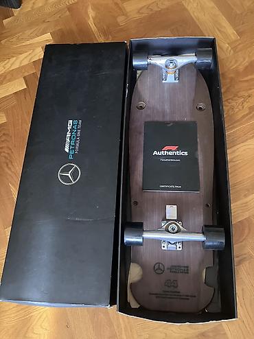 Скейтборды: Mercedes-AMG F1 Lewis Hamilton #44 Eksklüziv Skeytbord (Orijinal F1 — 1