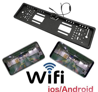 купить web камеру: Беспроводная Wi-Fi Камера Заднего вида для автомобиля в рамке под