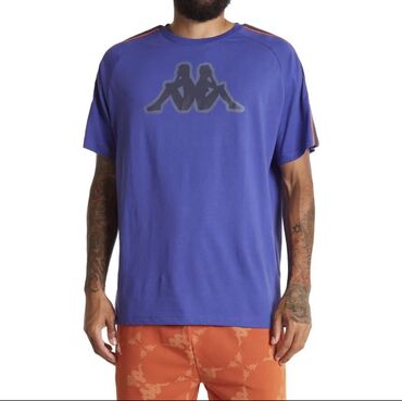 мужские футболки с логотипом: Футболка M (EU 38), цвет - Фиолетовый
