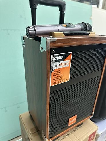 холодильная камера: Портативная акустическая система BAAB High-Power Outdoor Audio - — 2