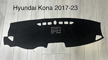 Алькантара Панель жапкычтар Hyundai, түсү - Кара, Жаңы, Өзү алып кетүү, Акылуу жеткирүү
