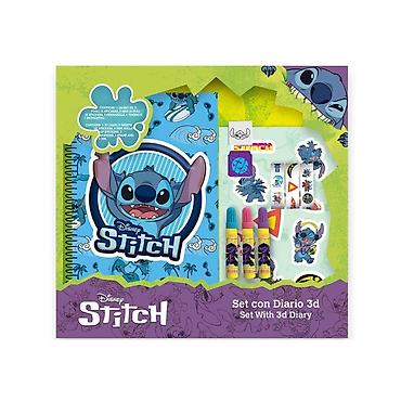 ruski deda mraz: Kreativni set sa 3D dnevnikom Stitch LST1054 Disney Stitch kreativni — 1