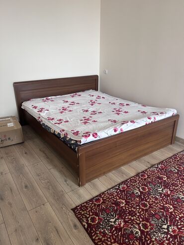 металлический уголок цена в бишкеке: Двуспальная кровать, Б/у, С матрасом, МДФ, длина - 200 см