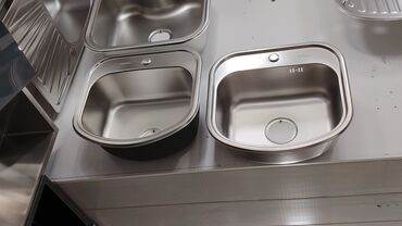 Mətbəx çanaqları: Kvadrat Mətbəx çanağı, Paslanmaz polad — 9