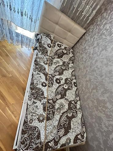 çarpayı satışı: İşlənmiş, Təknəfərlik çarpayı, Bazalı, Matras ilə, Siyirməsiz, Azərbaycan — 3