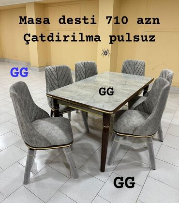 stul dest: Для гостиной, Новый, 6 стульев