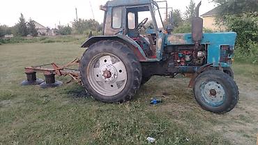 avto rullar: MTZ tipli təkərli traktor + ot biçən press bağlayan və ot yığan — 1