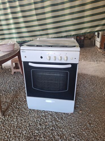 Техника для кухни: Плита Beko, Газовая, Встраиваемая, 4 конфорки, Б/у