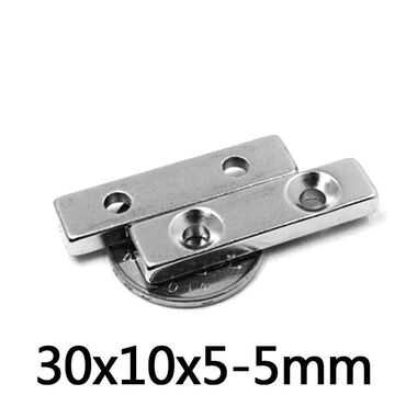 биндеры dsb с прямоугольными отверстиями: 30x10x5-5 мм прочные для простыней магнитные отверстия 5 мм блок