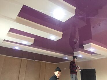 Натяжной потолок: Натяжной потолок Глянцевое, Матовое, 3D потолки Бесплатная консультация, Бесплатный замер, Гарантия — 9
