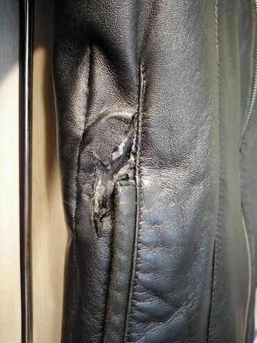 Ostale jakne, kaputi, prsluci: Ženska kožna jakna kratka Sastav prirodna jagnjeća koža 100% mekana — 6