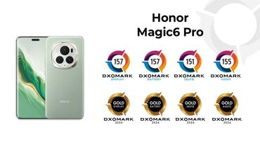 сотовый телефон honor: Honor Magic 6 Pro, 512 ГБ, цвет - Черный, 2 SIM, eSIM