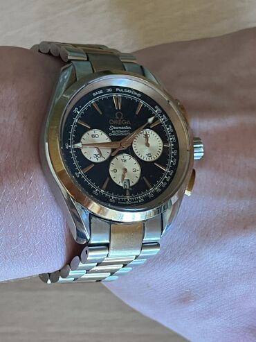 оригинал часы: Классические часы, Omega, Швейцария, Водонепроницаемые, Мужские, Б/у