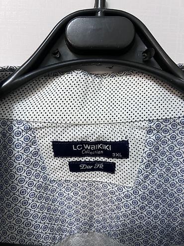 Личные вещи: Мужская рубашка, 3XL, Lc Waikiki, Б/у, цвет - Синий, Платная доставка, Самовывоз — 6
