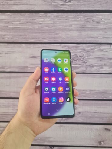 samsung a16 qiymeti: Samsung Galaxy A52, 128 GB, rəng - Qara, Zəmanət, Sensor, Barmaq izi