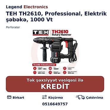 kreditle drel: Elan başlığı: Perforator TEH TH2610, Professional, Elektrik şəbəkə — 1