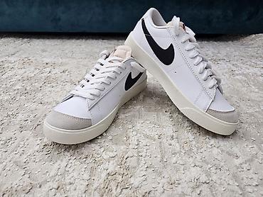 зеленые шузы: Мужские кроссовки, 41, Nike, Новый, цвет - Белый, Самовывоз — 2