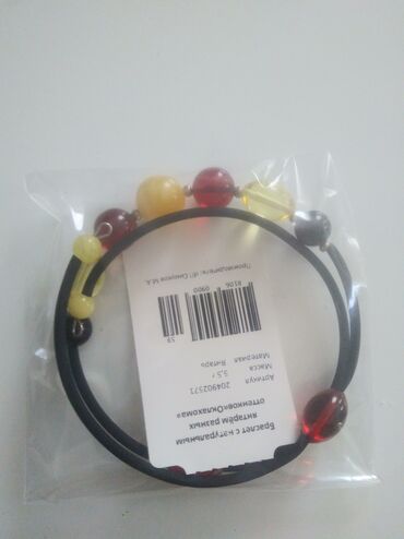 Bilərziklər: Endirim.Təbii baltik kəhrəbasından dəbli brasletlər və kolyelər.Simli — 10