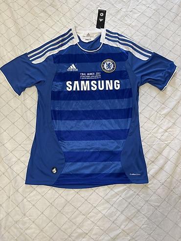 шевроны: Футбольная футболка Adidas Chelsea FC — домашняя версия сезона — 1