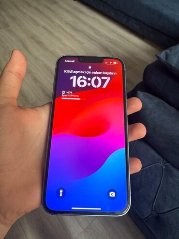 ipone mini: IPhone 14, Mavi, Face ID