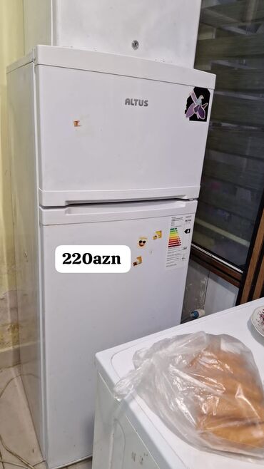 Aspiratorlar: 2 qapılı Altus Soyuducu Satılır, rəng - Ağ
