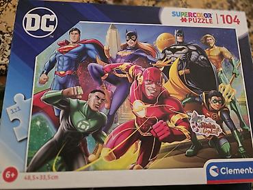 Məhsul: Clementoni SuperColor Puzzle – DC Comics superqəhrəmanları 104