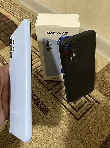 nokia 1600: Samsung Galaxy A13, Б/у, 64 ГБ, цвет - Голубой, 2 SIM — 2