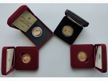 мужская серебро: Продаю монеты НБКР серебряные и золотые Ош-3000, Курманжан-Датка
