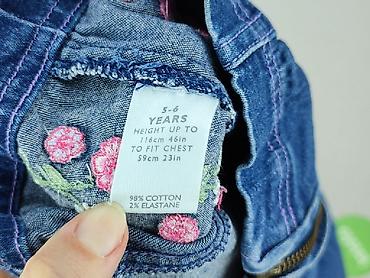 pier one bluza: Dziecięca kurtka jeansowa, 5-6 lat, 110-116 cm, Ladybird, stan - Bardzo dobry — 4