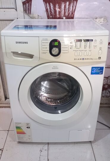 maqintafon masin ucun: Paltaryuyan maşın Samsung, 6 kq, İşlənmiş, Avtomat, Ödənişli çatdırılma