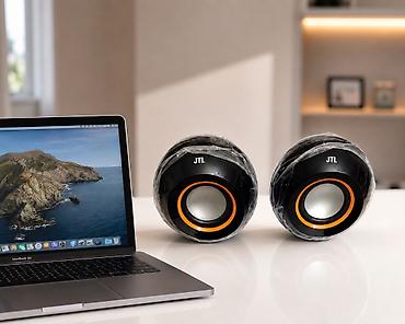 lil solid dual: YENI JTL USB stereo kompüter səsgücləndiriciləri - 2.0 masaüstü — 5