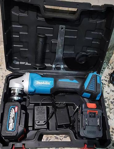 MAKITA simsiz bucaqslı daşlayıcı (angle grinder) dəst Xüsusiyyətlər