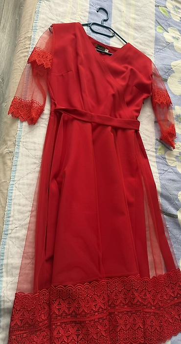 Donlar: Qırmızı don – Clarita Collection, ölçü 40 - Zərif qırmızı rəng - — 1