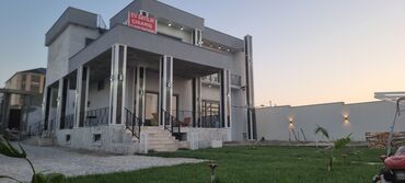 Həyət evləri və villaların satışı: Dəniz mənzərəli müasir villa - 2 mərtəbəli, geniş panoram pəncərələr — 6