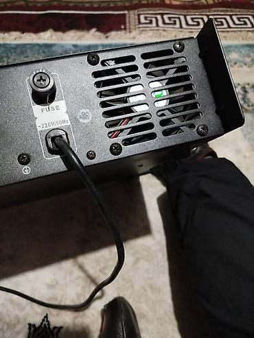 Усилители звука: Профессиональный усилитель-микшер TARBOC MP-VCM350L + UHF-приёмник — 2