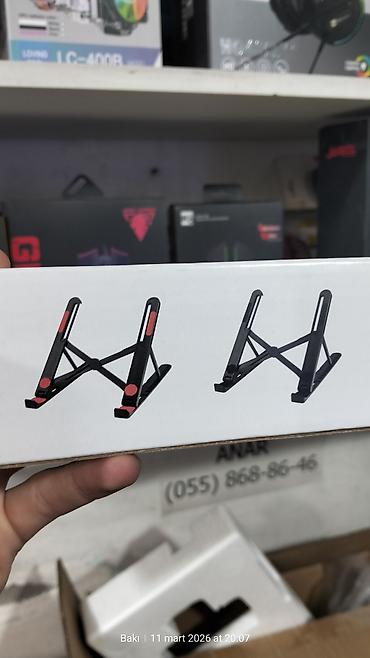 asus notebook baku: Notebooklar üçün stand. plastikdir. Yenidir. Satış Mağazadadır — 4
