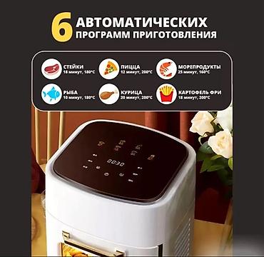 baking oven: Электрический многофункциональный аэрогриль Ключевые характеристики — 10