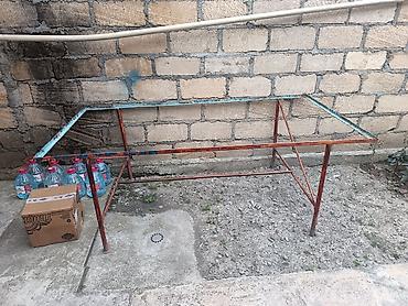 işlənmiş ofis stolu: Metall karkaslı stol çərçivəsi - Material: qalın profilli metal — 2