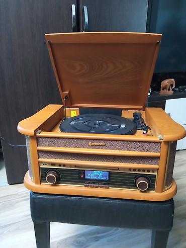 Zvučnici i stereo sistemi: Roadstar retro muzički centar – multifunkcionalni uređaj u drvenom — 2