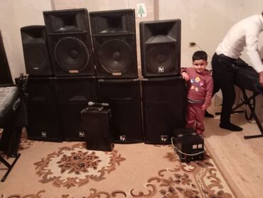 Dinamiklər və kolonkalar: İşlənmiş Yamaha Kolonka, Növ - Toy üçün, rəng - Qara — 25