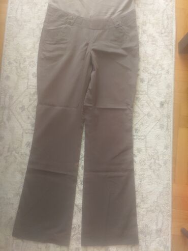 pantalone za trudnice h m: M (EU 38), Normalan struk, Zvoncare