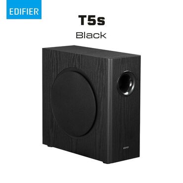 Dinamiklər və kolonkalar: Edifier  T5s / Black Powered Active Subwoofer ✨ 8 düymlük uzun atışlı — 5
