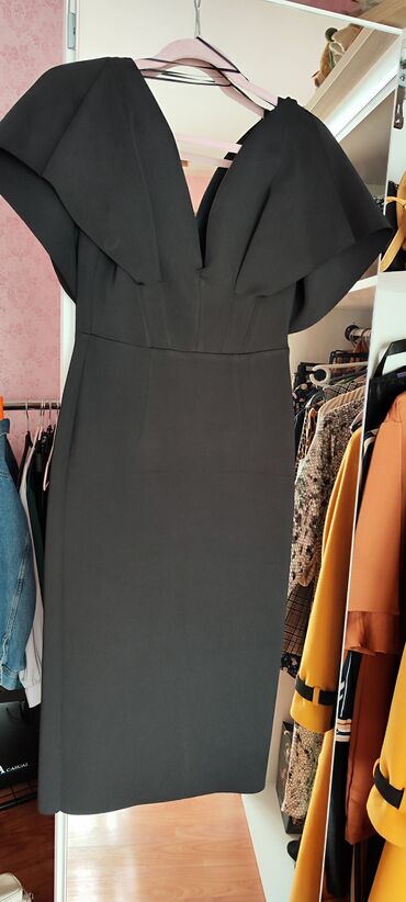 masimo duti haljine: One size, bоја - Crna, Kratkih rukava