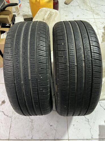 Шины: Шины 245 / 45 / R 18, Лето, Б/у, Пара, Легковые, Италия, Pirelli